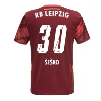 RB Leipzig Benjamin Sesko #30 Bortatröja 2024-25 Korta ärmar